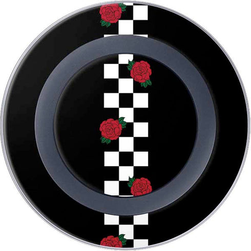 Rose Checkerboard Wireless Charger Skin