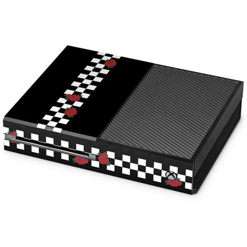 Rose Checkerboard Xbox One Console Skin