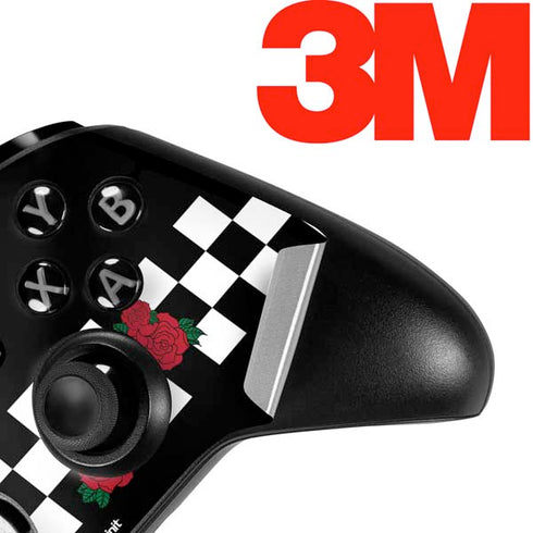 Rose Checkerboard Xbox One Elite Controller Skin