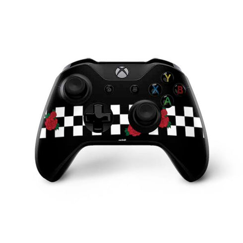 Rose Checkerboard Xbox One X Bundle Skin