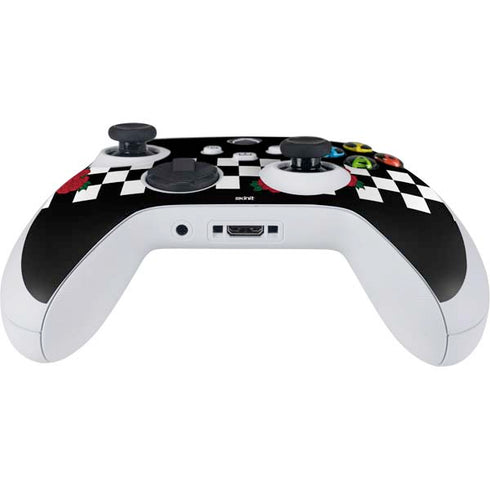 Rose Checkerboard Xbox Series S Controller Skin