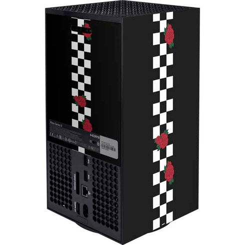 Rose Checkerboard Xbox Series X Bundle Skin