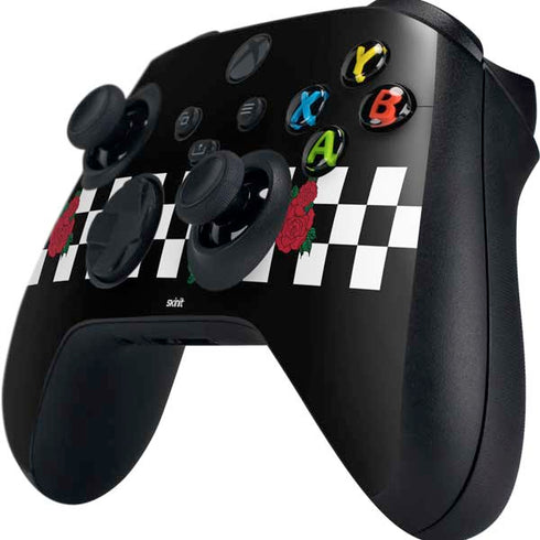 Rose Checkerboard Xbox Series X Controller Skin