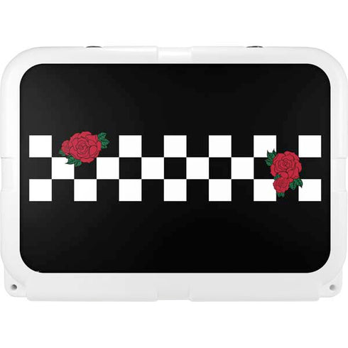 Rose Checkerboard YETI Tundra 35 Hard Cooler Skin