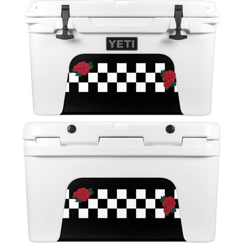 Rose Checkerboard YETI Tundra 45 Hard Cooler Skin