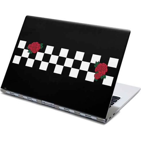 Rose Checkerboard Yoga 910 2-in-1 14in Touch-Screen Skin