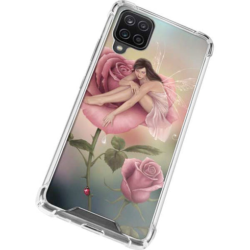 Rachel Anderson Rose Fairy Galaxy A12 Clear Case
