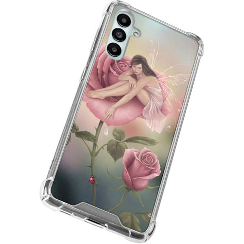 Rose Fairy by Rachel Anderson Galaxy A15 5G Clear Case