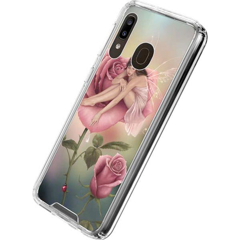 Rachel Anderson Rose Fairy Galaxy A30 Clear Case