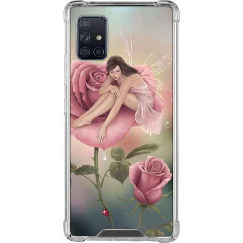 Rachel Anderson Rose Fairy Galaxy A51 5G Clear Case