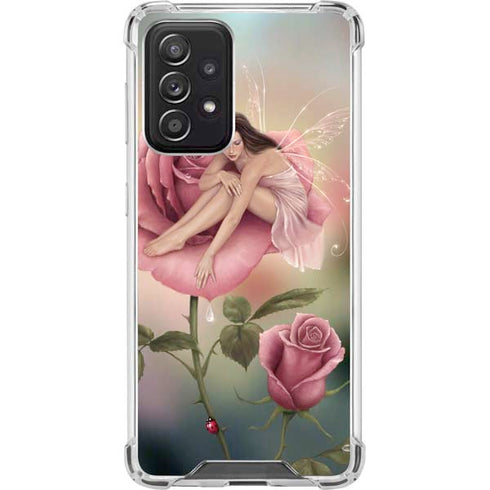 Rachel Anderson Rose Fairy Galaxy A52 5G Clear Case