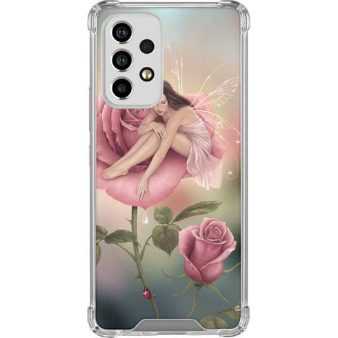 Rachel Anderson Rose Fairy Galaxy A53 5G Clear Case