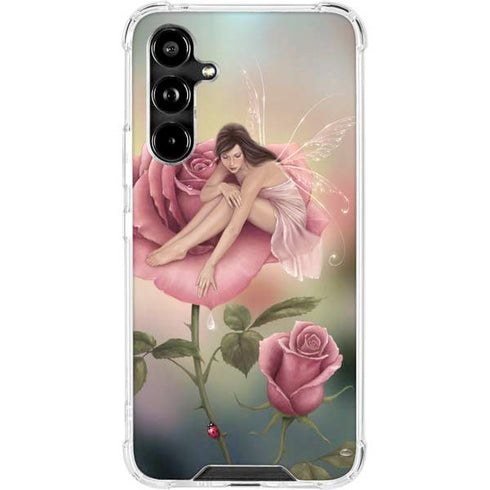 Rose Fairy by Rachel Anderson Galaxy A54 5G Clear Case
