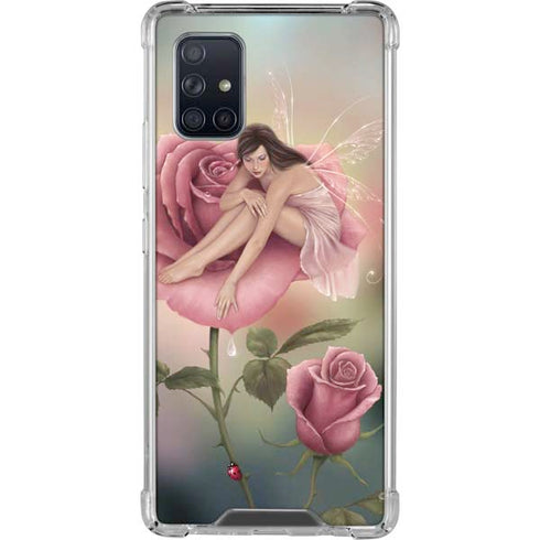 Rachel Anderson Rose Fairy Galaxy A71 5G Clear Case