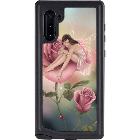 Rachel Anderson Rose Fairy Galaxy Note 10 Waterproof Case