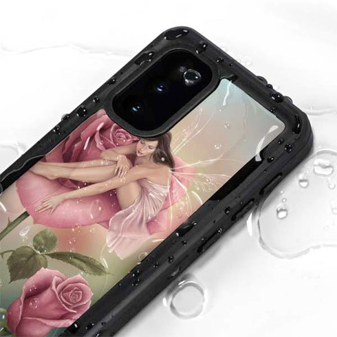 Rachel Anderson Rose Fairy Galaxy S20 Waterproof Case