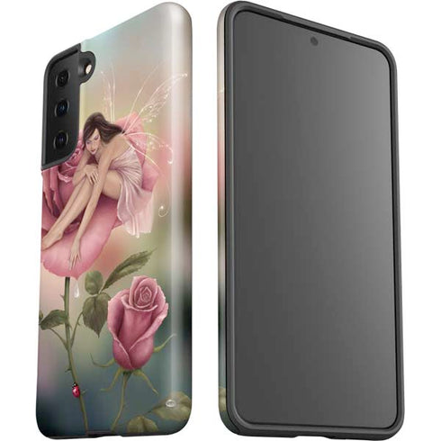 Rachel Anderson Rose Fairy Galaxy S21 FE Pro Case