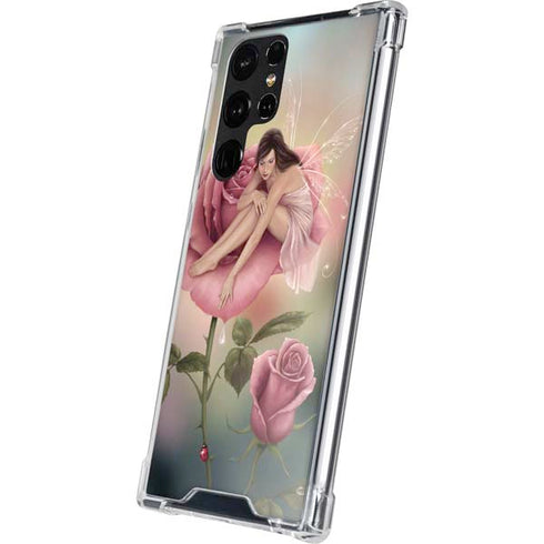 Rachel Anderson Rose Fairy Galaxy S22 Ultra Clear Case