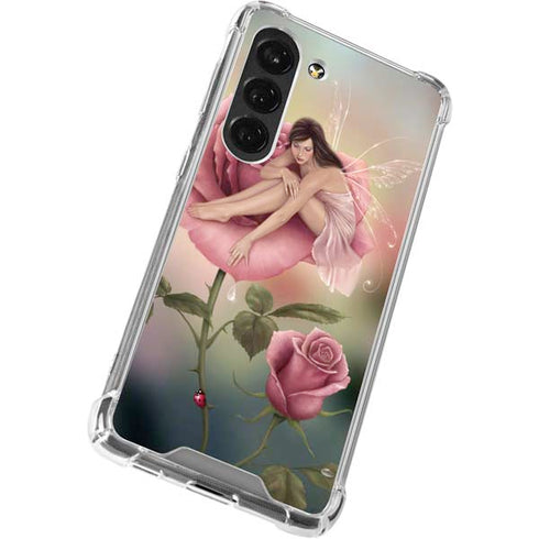 Rachel Anderson Rose Fairy Galaxy S23 Clear Case