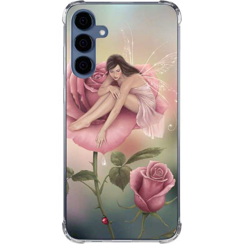 Rose Fairy by Rachel Anderson Galaxy S24 Clear Case