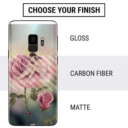 Rachel Anderson Rose Fairy Galaxy S9 Skin