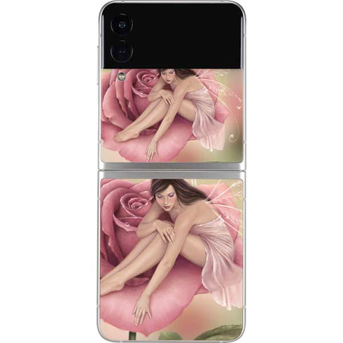 Rachel Anderson Rose Fairy Galaxy Z Flip3 5G Skin