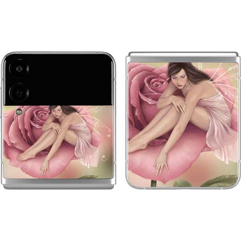 Rachel Anderson Rose Fairy Galaxy Z Flip4 5G Skin