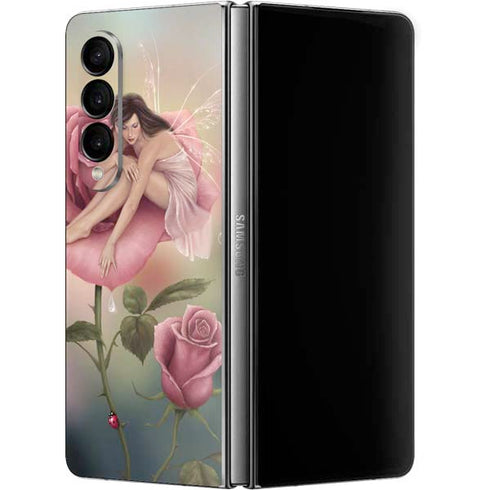 Rachel Anderson Rose Fairy Galaxy Z Fold4 5G Skin