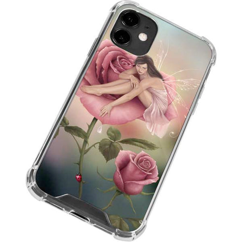 Rachel Anderson Rose Fairy iPhone 12 Clear Case