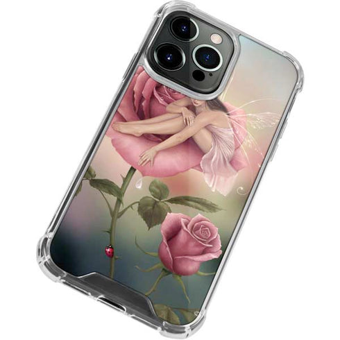Rachel Anderson Rose Fairy iPhone 13 Pro Max Clear Case