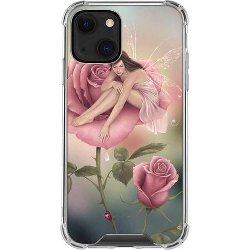 Rachel Anderson Rose Fairy iPhone 14 Clear Case