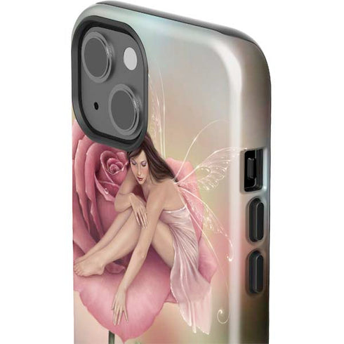 Rose Fairy by Rachel Anderson iPhone 15 Plus Impact Case