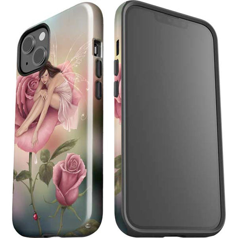 Rose Fairy by Rachel Anderson iPhone 15 Plus Impact Case