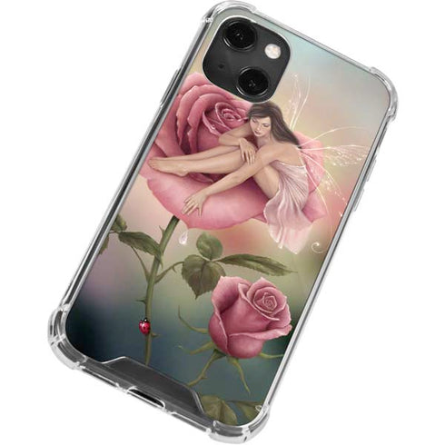 Rachel Anderson Rose Fairy iPhone 14 Plus Clear Case
