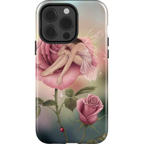 Rose Fairy by Rachel Anderson iPhone 15 Pro Impact Case