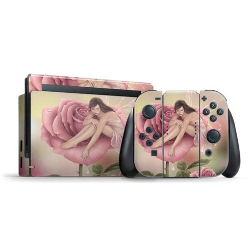 Rachel Anderson Rose Fairy Nintendo Switch Bundle Skin