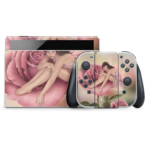 Rachel Anderson Rose Fairy Nintendo Switch OLED (2021) Skin