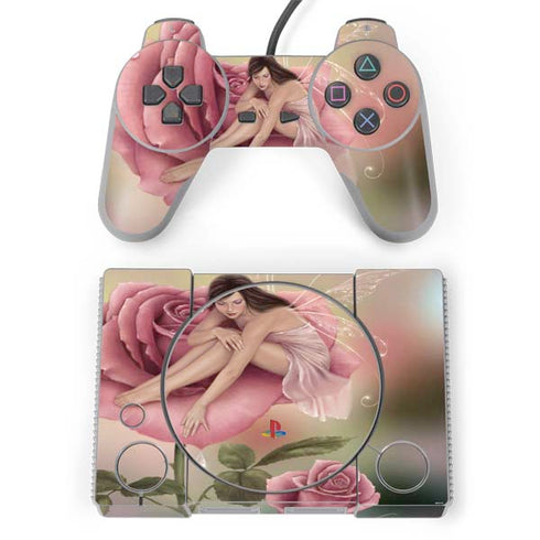 Rachel Anderson Rose Fairy PlayStation Classic Bundle Skin