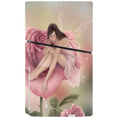 Rose Fairy by Rachel Anderson PS5 Slim Disk Console Skin
