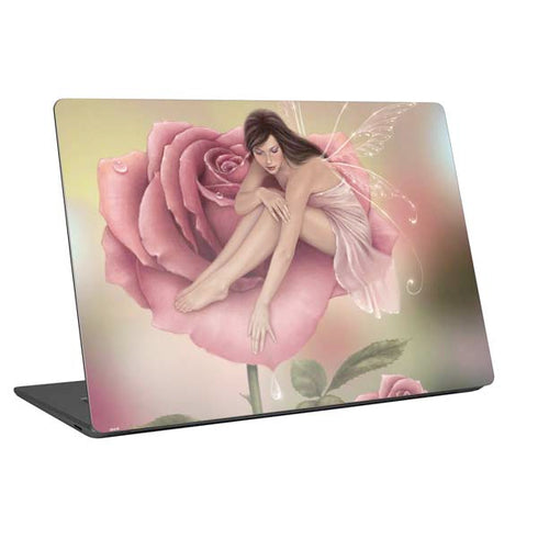 Rachel Anderson Rose Fairy Universal Laptop 18in (14.6 x 10.6in) Skin