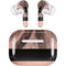 Rose Gold and Black Marble AirPods Pro 2nd Gen Skin