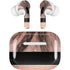 Rose Gold and Black Marble AirPods Pro 2nd Gen Skin