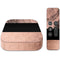 Rose Gold and Black Marble Apple TV Skin