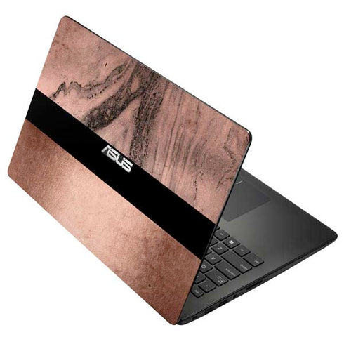 Rose Gold and Black Marble Asus X502CA 15.6 Skin