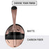 Rose Gold and Black Marble Bose Noise Cancelling Headphones 700 Skin