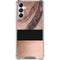 Rose Gold and Black Marble Galaxy A14 5G Clear Case