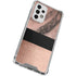 Rose Gold and Black Marble Galaxy A53 5G Clear Case