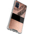 Rose Gold and Black Marble Galaxy A71 5G Clear Case