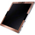 Rose Gold and Black Marble Galaxy Book 12in Skin