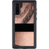 Rose Gold and Black Marble Galaxy Note 10 Waterproof Case